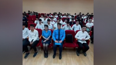 Астанада студенттерге есірткі қылмысының салдары көрсетілді