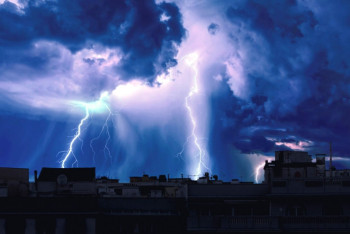 Фотография к новости: Найзағай, дауыл: Қазақстанның 16 облысында дауылды ескерту жарияланды