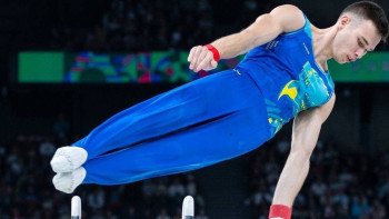 Фотография к новости: Нариман Құрбанов спорттық гимнастикадан Азия чемпионы атанды