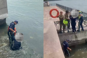 Өскеменде полицейлер қыз баланы құтқарып қалды