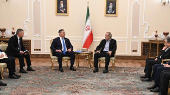 Фотография к новости: Сыртқы істер министрі Мұрат Нұртілеу Иранға ресми сапармен барды