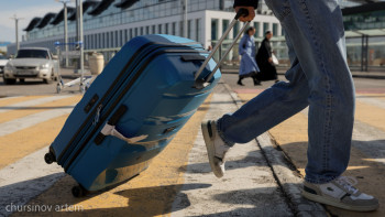 Фотография к новости: Алматы әуежайында ұмыт қалған чемодандар сатылып жатыр ма