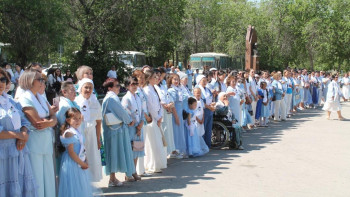 Фотография к новости: Ақтөбеде Әлия есімді 300 әйел бас қосты