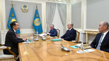 Фотография к новости: Тоқаев Бақытжан Сағынтаевты қабылдады