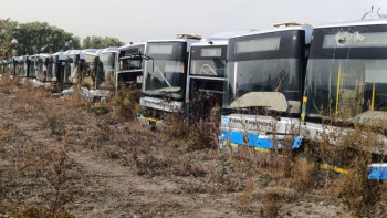 Фотография к новости: Алматы әкімдігі істен шыққан автобустарды 160 миллион теңгеге сатқан