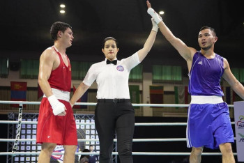 Фотография к новости: Бокс: Қазақстан құрамасы халықаралық турнирде бірінші орын алды