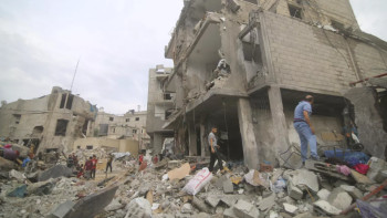 Фотография к новости: Газа секторында қаза тапқандар саны 55 мыңнан асты