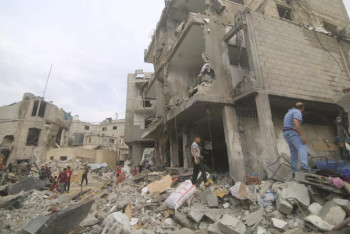 Фотография к новости: Газа секторында қаза тапқандар саны 55 мыңнан асты