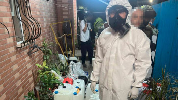 Фотография к новости: "Жасырын зертхана": Алматыда ірі есірткі өндірісі табылды