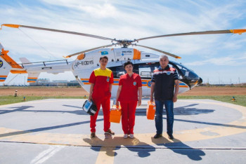 Фотография к новости: Әуедегі "жедел жәрдем": Медавиация қызметі қалай жұмыс істейді?