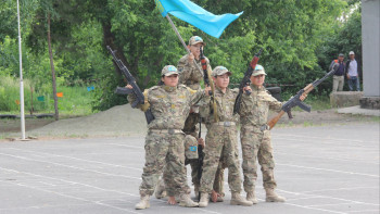 Фотография к новости: Жас патриоттар лагері ашылды