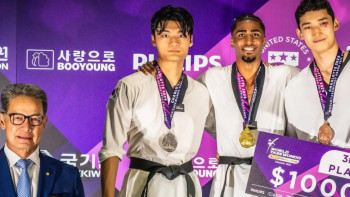 Фотография к новости: Қазақстандық таеквондошылар АҚШ-та екі қола медаль алды