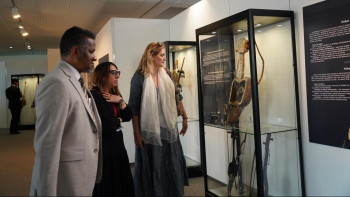 Фотография к новости: Парижде Нұрғиса Тілендиевке арналған көрме ашылды