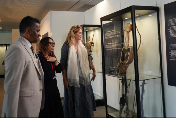 Фотография к новости: Парижде Нұрғиса Тілендиевке арналған көрме ашылды