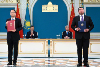 Фотография к новости: Қазақстан мен Қытай жер сілкінісіне қарсы күш біріктірді