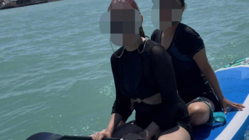 Фотография к новости: Алакөл құтқарушылары көлден екі жасөспірім қызды алып шықты