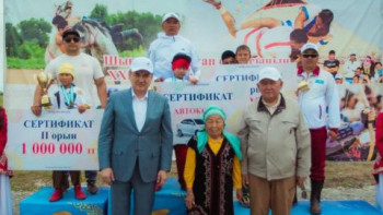 Фотография к новости: Катонқарағайда әсерге толы "Аламан бәйге" өтті