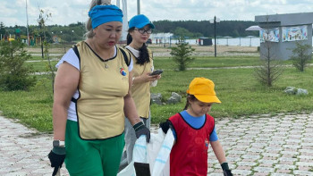 Фотография к новости: "Таза Қазақстан" аясында СҚО-да экологиялық спортфест өтті