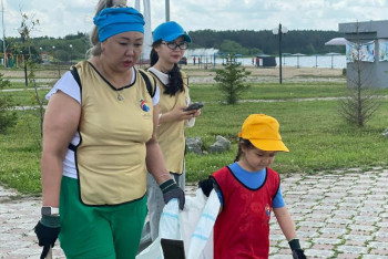 Фотография к новости: "Таза Қазақстан" аясында СҚО-да экологиялық спортфест өтті