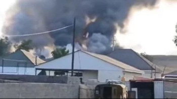 Фотография к новости: Алматы облысында ірі қоқыс полигоны өртенді