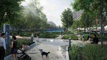 Фотография к новости: Астана әкімі Тоқаевқа "Мыңжылдық" аллеясын көрсетті