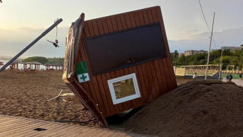 Фотография к новости: Павлодар облысындағы дауыл: 16 адам зардап шегіп, 1 әйел қаза тапты