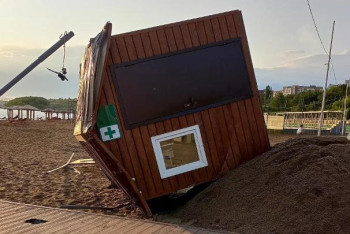Фотография к новости: Павлодар облысындағы дауыл: 16 адам зардап шегіп, 1 әйел қаза тапты