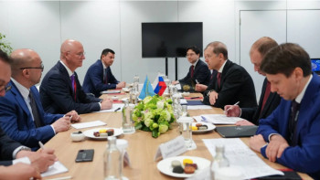 Фотография к новости: Роман Скляр Санкт-Петербург халықаралық экономикалық форумына қатысты