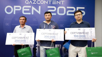 Фотография к новости: БАҚ өкілдері арасында шахматтан QAZCONTENT OPEN 2025 турнирі өтті