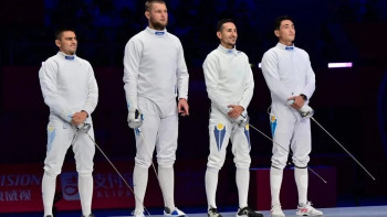 Фотография к новости: Қазақстандық семсершілер Азия чемпионатының финалына шықты