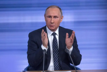 Фотография к новости: Путин қақтығыстардың өсуіне және үшінші дүниежүзілік соғыс қаупіне алаңдайтынын айтты