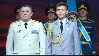 Фотография к новости: Ақтөбелік тәртіп сақшысы – адал қызметтің айнасы