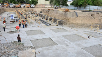 Фотография к новости: Тікұшақ қонатын алаңы бар жеті қабатты заманауи аурухана салынуда