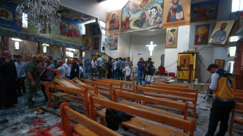 Фотография к новости: Дамаскіде шіркеуге жасалған лаңкестік әрекеттің ұйымдастырушылары ұсталды