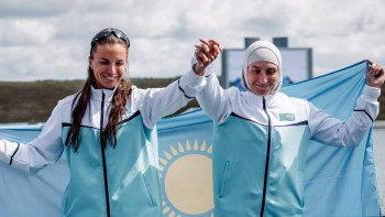 Фотография к новости: Қазақстан байдарка мен каноеде есуден Минскіде өткен қола медаль еншіледі