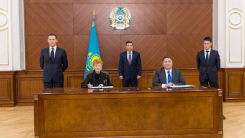 Фотография к новости: Қорғаста неміс инвесторларымен бірлесіп халықаралық әуежай салынады