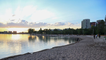 Фотография к новости: Алматыдағы Сайран көлінде шомылуға бола ма?