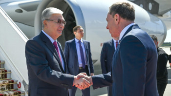 Фотография к новости: Тоқаев Минск қаласына барды