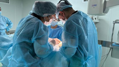 Салмағы 1500 г болып туған нәрестеге кардиохирургиялық ота сәтті жасалды