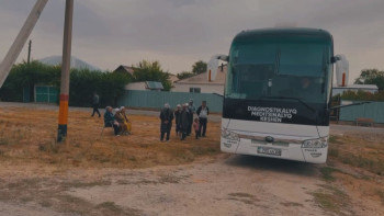 Фотография к новости: Жамбылда жылжымалы медициналық кешендер 48 мың адамды тексерді