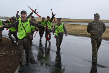 Фотография к новости: «Айбын-2025» аясында командалық рух пен төзімділік сыналды
