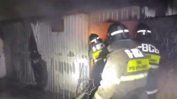 Фотография к новости: Өскемендегі орталық базардан өрт шықты