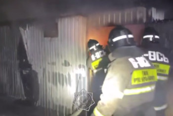 Фотография к новости: Өскемендегі орталық базардан өрт шықты