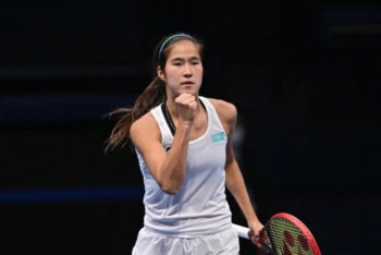 Фотография к новости: Теннисші Жібек Құламбаева үш айда үшінші титулын жеңіп алды