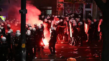 Фотография к новости: Сербияда жаппай тәртіпсіздіктен кейін ондаған адам қамауға алынды