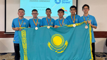 Фотография к новости: Қазақстандық жас математиктер Балқанда үздік атанды