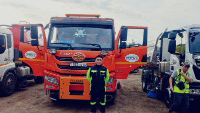 Қала тазалығы – темір техникамен келетін тәртіп - арнайы техника жүргізушісі