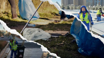 Қала көркі – қоқыссыз көше: адал еңбек, алып жүрек