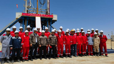 Маңғыстау облысында қытайлық компания терең ұңғыманы бұрғылауға кірісті