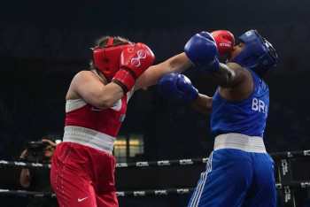 Фотография к новости: Әлем кубогі: Қазақстан боксшысы келесі айналымға өтті